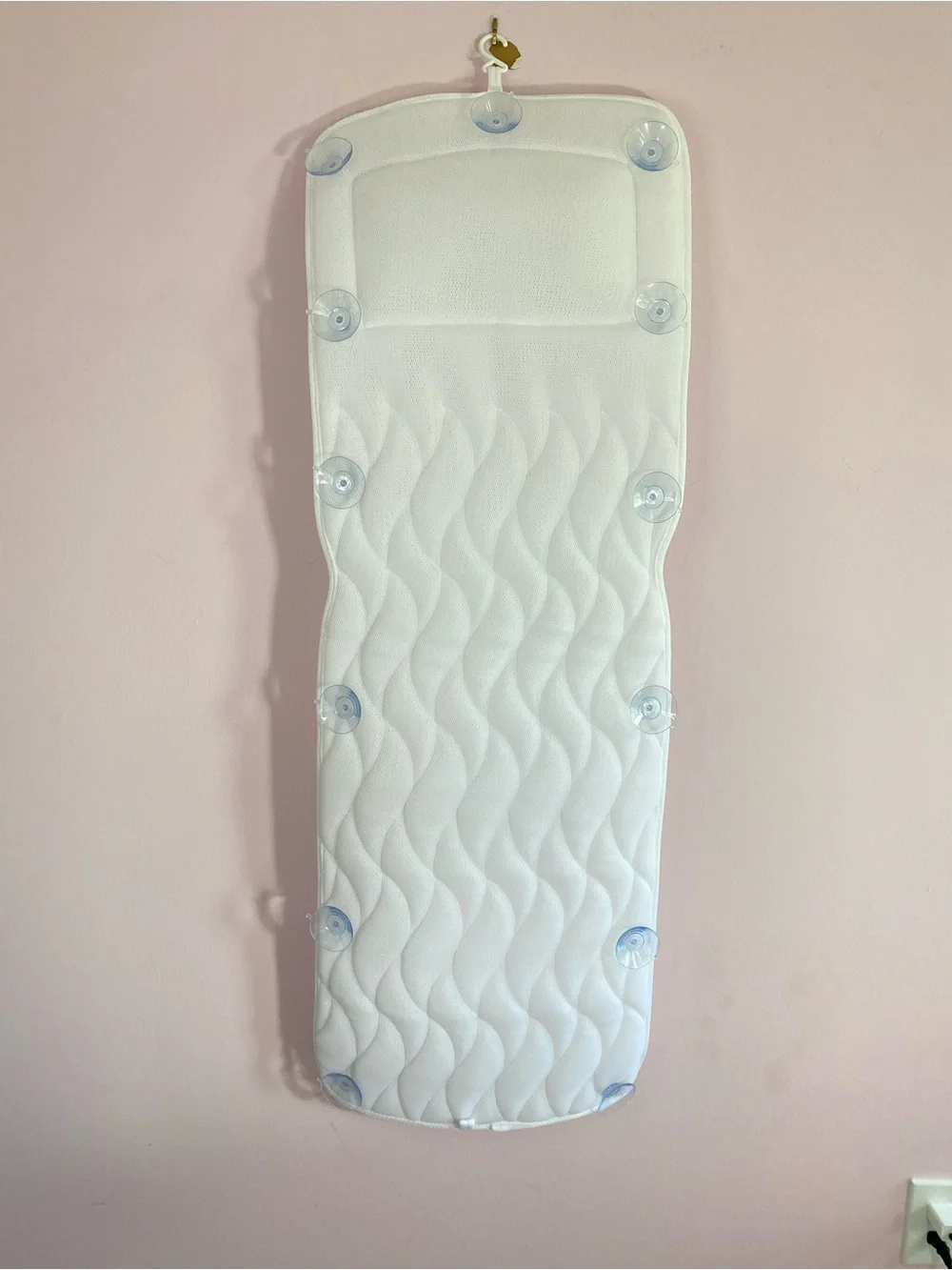 Full Body Bath Pillow with Lumbar Pillow Bathtub Cushion